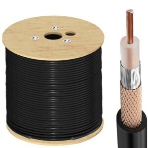 Pure Copper RG58 Coaxial Cable – 50 Ohm Bulk Roll – High-Performance RF Cable