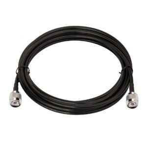 TNC Male to TNC Male RG58 Coaxial Cable – 50 Ohm RF Cable for Wireless Devices, Antennas, GPS, and Networking Equipment