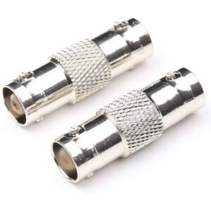 BNC Female to BNC Female Adapter – RF Coaxial Coupler for CCTV & Test Equipment