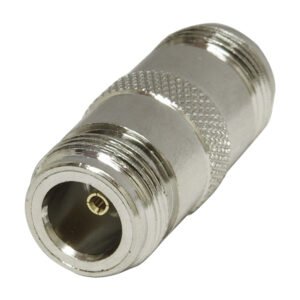 N-Type Female to N-Type Female Adapter – RF Coaxial Coupler Connector for Antennas, Routers & Wireless Systems