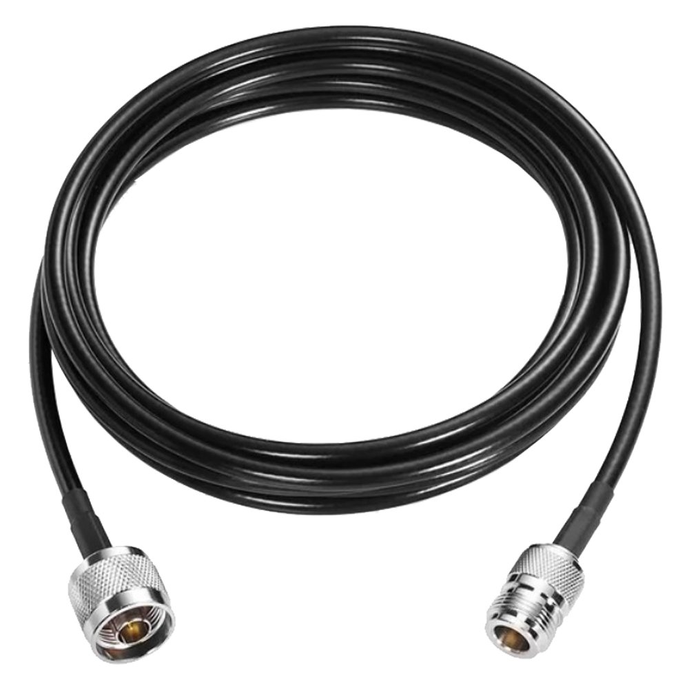 N-Type Male to N-Type Female RG58 Coaxial Cable – 50 Ohm Low-Loss RF Extension for Antennas, Routers & Wireless Equipment