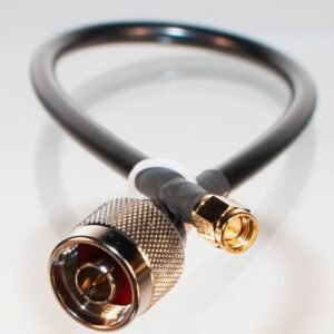 N-Type Male to SMA Male Coaxial Cable – RG58 – 50 Ohm for Antennas, Routers & RF Applications