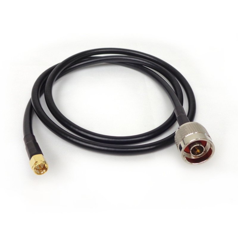 N-Type Male to SMA Male Coaxial Cable – RG58 – 50 Ohm for Antennas, Routers & RF Applications