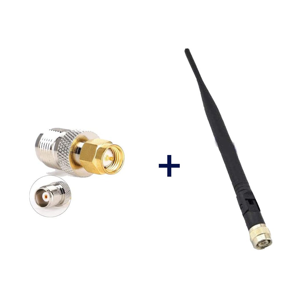 3G/4G 8dBi High-Gain Antenna with SMA Adapter – Durable Rubber Material – Omni Antenna for Modems & Routers