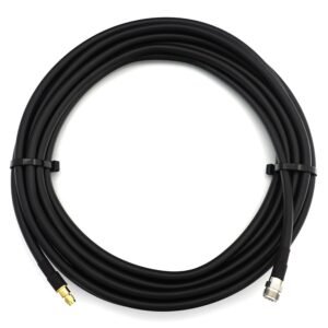 Ultra-Low Loss N-Type Female to SMA Male LMR400 50 Ohm Extension Cable