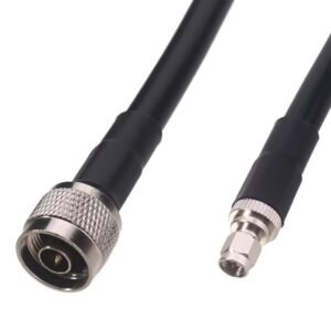 Ultra-Low Loss N-Type Male to SMA Male LMR400 50 Ohm Extension Cable