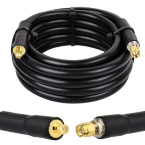 Ultra-Low Loss SMA Male to SMA Female LMR400 Microwave Cable Assembly